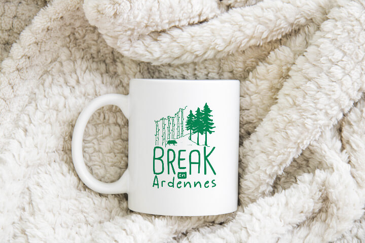 Création du logo de Break en Ardennes, by Peggy Jego