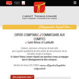 Site Web du Cabinet Thomas-Lemaire